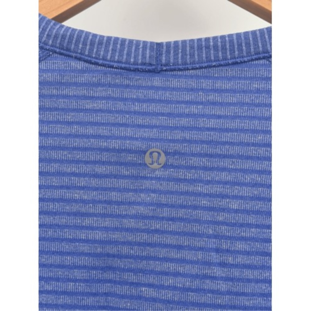 Lululemon‎ Top Swiftly Tech Long Sleeve Women Size 10 Blue Long Sleeve Workout - Picture 8 of 13